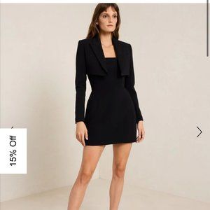 A.L.C Elsie Strapless Mini Dress and Jacket.